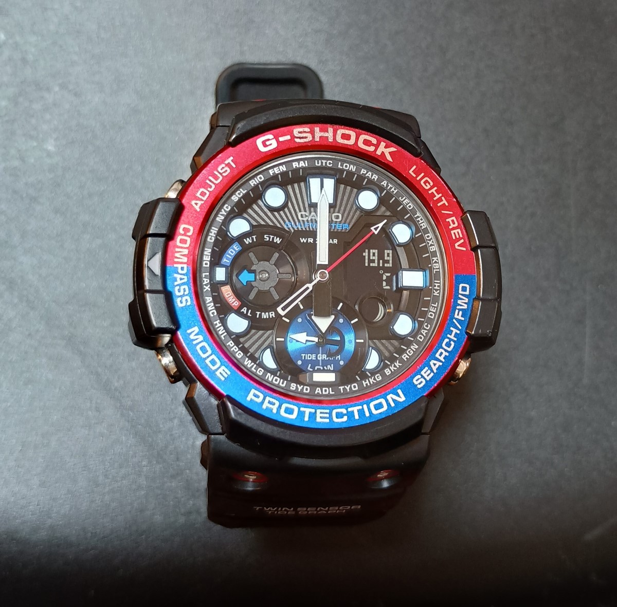 �yG-shock�z�K���t�}�X�^�[�y�v�V�J���[CASIO GN-1000-1AJF���r���[