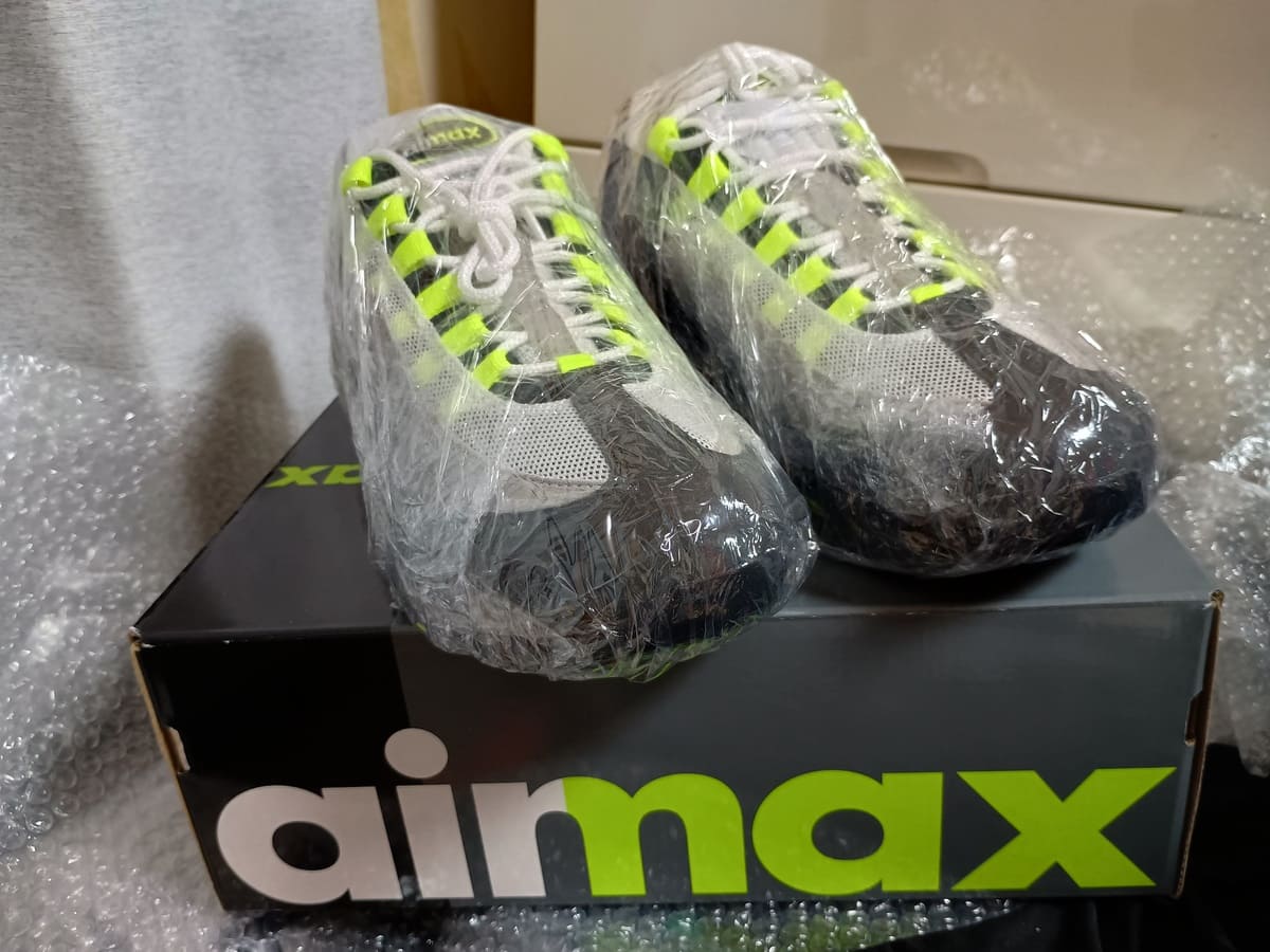 2026年復刻 エアマックス95 イエローグラデを徹底レビュー!ビッグバブルの進化を写真46枚で解説